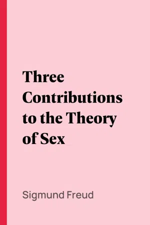 Three Contributions to the Theory of Sex