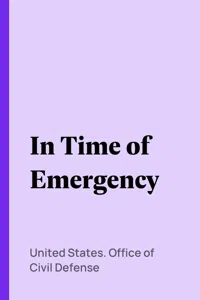 In Time of Emergency_cover