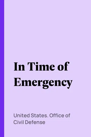 In Time of Emergency