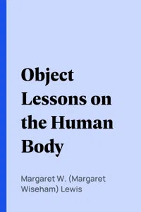 Object Lessons on the Human Body_cover