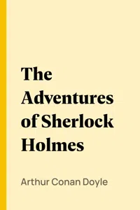 The Adventures of Sherlock Holmes_cover