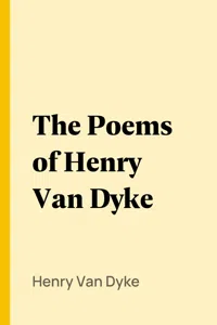 The Poems of Henry Van Dyke_cover