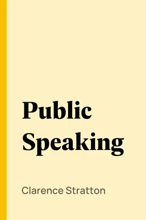 Public Speaking