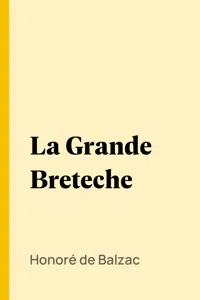 La Grande Breteche_cover