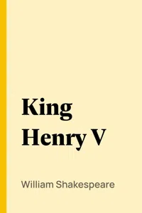 King Henry V_cover