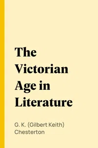 The Victorian Age in Literature_cover