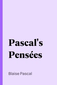 Pascal's Pensées_cover