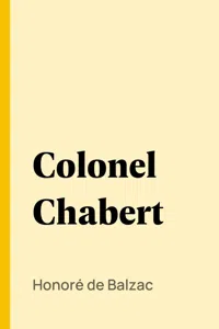 Colonel Chabert_cover