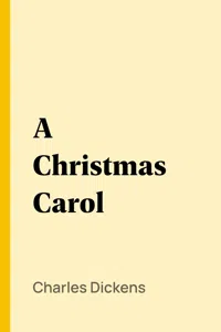 A Christmas Carol_cover