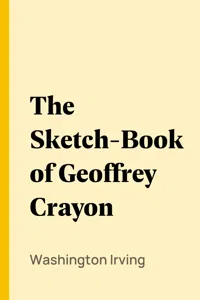 The Sketch-Book of Geoffrey Crayon_cover