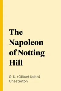 The Napoleon of Notting Hill_cover