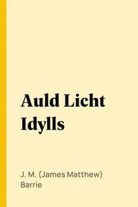 Auld Licht Idylls_cover