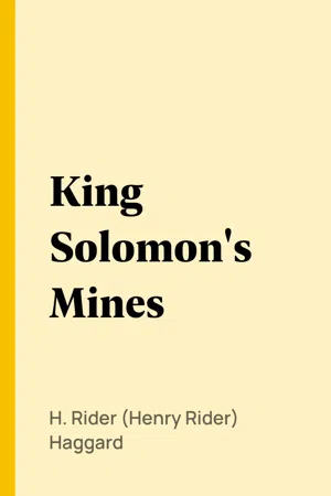 King Solomon's Mines