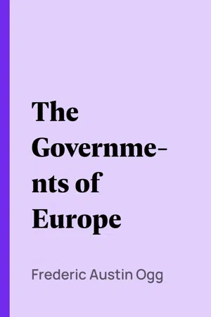 The Governments of Europe