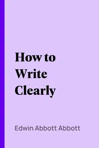 How to Write Clearly_cover