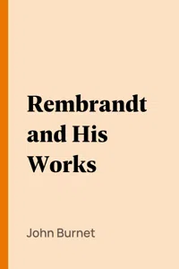 Rembrandt and His Works_cover