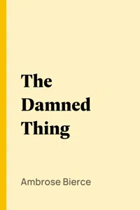 The Damned Thing_cover