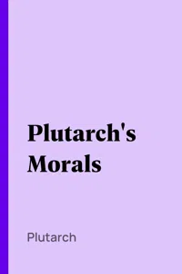 Plutarch's Morals_cover