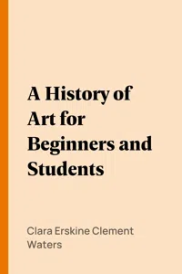 A History of Art for Beginners and Students_cover