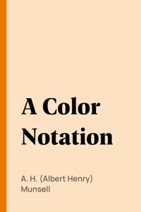 A Color Notation_cover