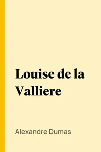 Louise de la Valliere_cover