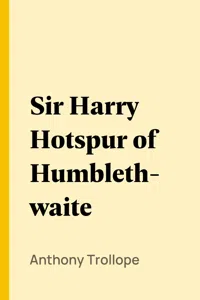 Sir Harry Hotspur of Humblethwaite_cover