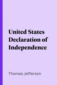 United States Declaration of Independence_cover