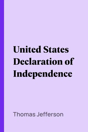 United States Declaration of Independence