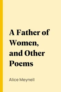 A Father of Women, and Other Poems_cover