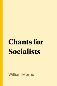 Chants for Socialists_cover