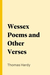 Wessex Poems and Other Verses_cover