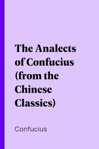 The Analects of Confucius_cover