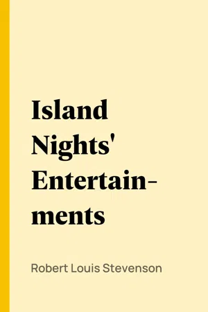 Island Nights' Entertainments