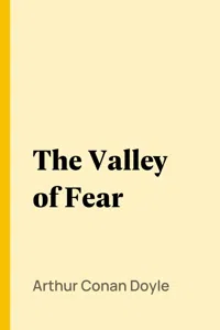 The Valley of Fear_cover