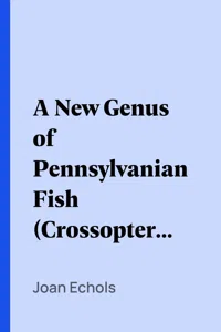 A New Genus of Pennsylvanian Fish from Kansas_cover