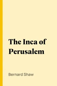 The Inca of Perusalem_cover