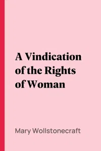 A Vindication of the Rights of Woman_cover