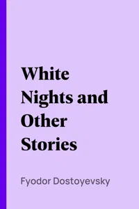 White Nights and Other Stories_cover