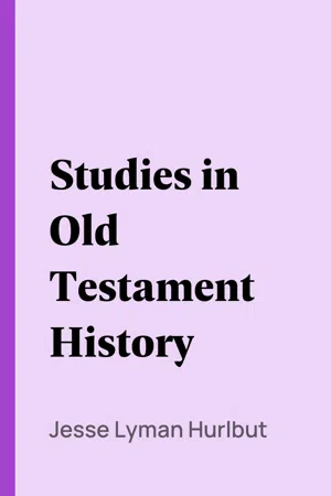 Studies in Old Testament History