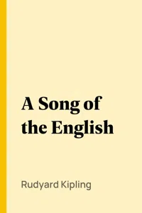 A Song of the English_cover