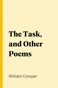 The Task, and Other Poems_cover