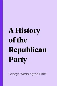 A History of the Republican Party_cover