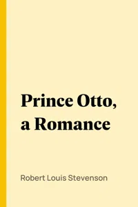 Prince Otto, a Romance_cover