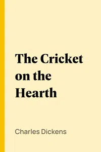 The Cricket on the Hearth_cover