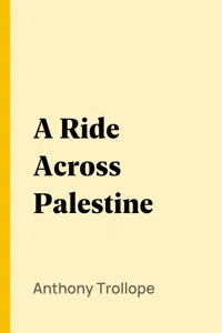 A Ride Across Palestine_cover