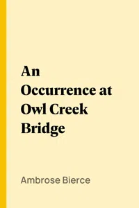An Occurrence at Owl Creek Bridge_cover