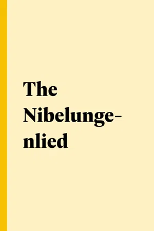 The Nibelungenlied