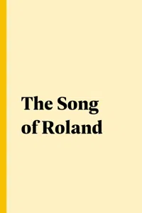 The Song of Roland_cover