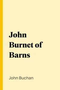 John Burnet of Barns_cover