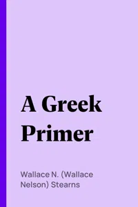 A Greek Primer_cover